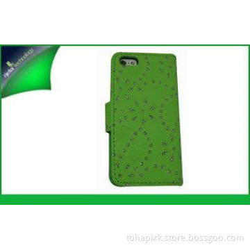 Cute Apple Iphone Leather Cases , Iphone 5 Mobile Phone Cov